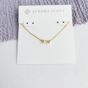 Kendra Scott Juliette Pendant Necklace Rose Quartz